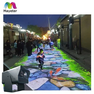 เครื่องฉายภาพแบบโต้ตอบตั้งพื้น