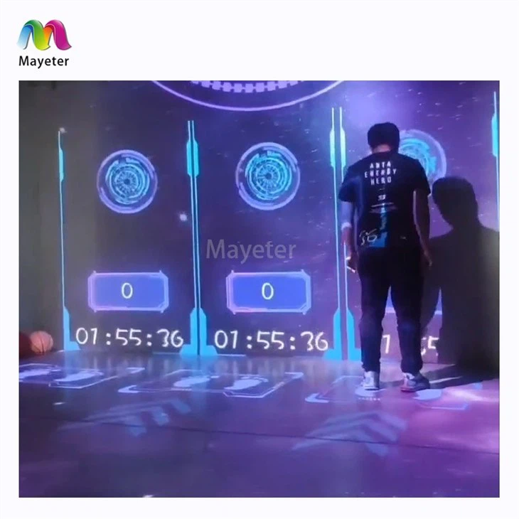 Interactive Game Wall Ground Motion Sensor Projector